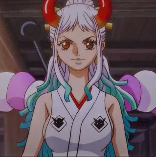 🙂 f1abfb57 Yamato One Piece Anime, One Piece, Yamato, Manga, Cartoon, Charakter telegram sticker