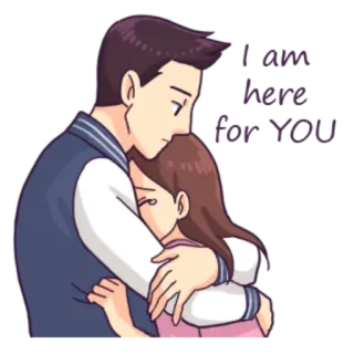 You and I: Intimate telegram stickers