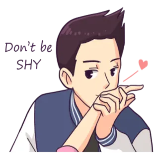 You and I: Intimate telegram stickers