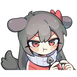 🎀 5d3bbca6 อนิเมะ, ผู้หญิง, การ์ตูน, น่ารัก, สติกเกอร์ telegram sticker