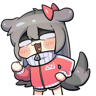 🎀 ecf800cb AZI อนิเมะผู้หญิง, การ์ตูน, สติกเกอร์, คาวาอิ, น่ารัก, ตัวละคร telegram sticker