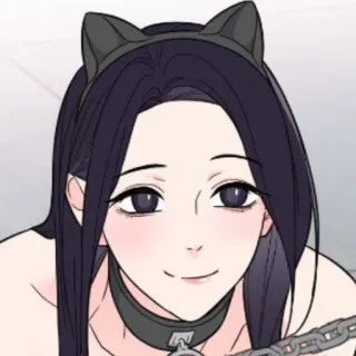 🔖 e47cca3c สาวอนิเมะ, หูแมว, โช้คเกอร์, ปลอกคอ, ผู้หญิง, การ์ตูน telegram sticker