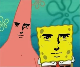 💠 da272722 Spongebob, Patrick Star Spongebob Squarepants 海绵宝宝, 派大星, 表情包, 搞笑, 卡通 telegram sticker