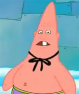 🔰 f335fe36 Patrick Star Spongebob Squarepants 派大星, 海绵宝宝, 卡通, 尼克儿童频道, 搞笑, 角色 telegram sticker