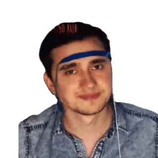 😁 a8da8136 150 RUB đàn ông, chân dung, người, băng đô, tiền tệ, ruble telegram sticker