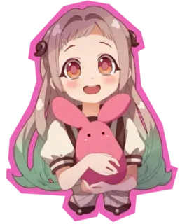 😍 8783d5bc Nene Yashiro Toilet-bound Hanako-kun Anime, Schattig, Manga, Personage, Yashiro Nene telegram sticker