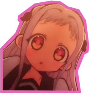 😍 e6500010 Nene Yashiro Toilet-Bound Hanako-kun Anime, Manga, Cartoon, Schattig, Meisje, Chibi telegram sticker