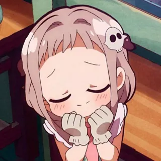 🤍 3bdebcd4 Yashiro Nene Toilet-bound Hanako-kun anime, cute, girl, manga, kawaii, yashiro nene, toilet-bound hanako-kun telegram sticker