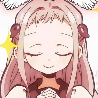 🤍 3d14a681 anime, girl, kawaii, cute, angel telegram sticker