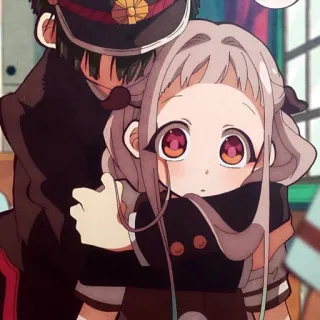 🤍 cf8737be anime, cartoon, cute, couple, illustration, portrait telegram sticker