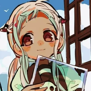 ☺️ 93c978ed Yashiro Nene Toilet-bound Hanako-kun Anime, Manga, Hanako-kun, Yashiro Nene, Lucu, Karakter whatsapp sticker