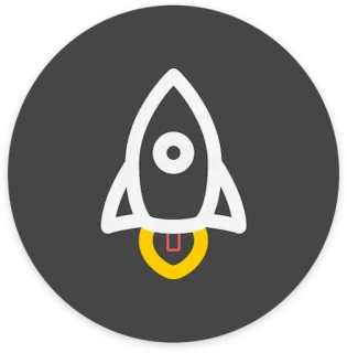 🚀 3e8bc10e rakieta, statek kosmiczny, start, ikona, startup telegram sticker