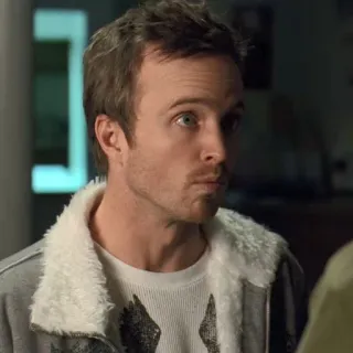 🧪 07fd4b2d Jesse Pinkman Breaking Bad Mann, Porträt, ernst, Schauspieler, TV-Show whatsapp sticker