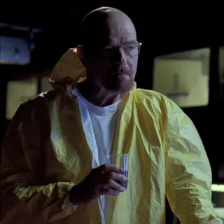 🧪 60146890 Walter White Breaking Bad Walter White, Breaking Bad, Heisenberg, Meth, Chemie, Kochen whatsapp sticker