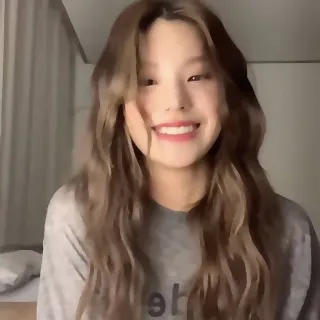 🍧 8eab8746 mulher, sorrindo, retrato, menina, pessoa telegram sticker