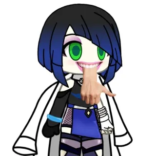 Е лань( гача скрача ) :: @fStikBot telegram stickers