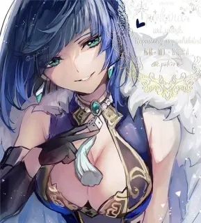 🧿 042810b2 reposting prohibited Anime, Meisje, Personage, Dobbelsteen whatsapp sticker