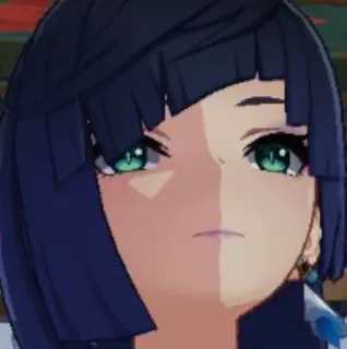 🧿 78cc7538 Yelan Genshin Impact Yelan, Genshin Impact, Videogame personage, Vrouw, Anime whatsapp sticker