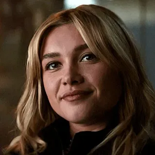 😐 168d1e88 Yelena Belova Black Widow 옐레나 벨로바, 플로렌스 퓨, 마블, 블랙 위도우, 어벤져스, 스파이 telegram sticker