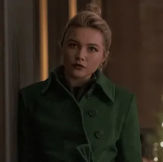 😐 e4f9f737 Yelena Belova Hawkeye 옐레나 벨로바, 호크아이, 마블, 캐릭터, 배우, 플로렌스 퓨 telegram sticker