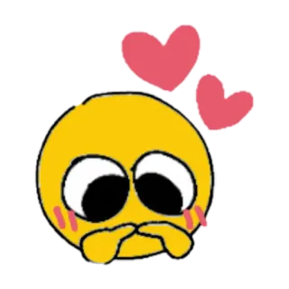 🥺 9deeaacb Emoji, Liebe, Herzen, Süß, Errötend whatsapp sticker