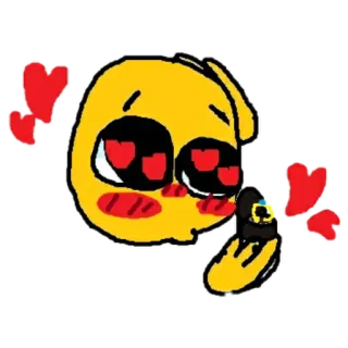 💍 b6dcc9c3 emoji, liebe, herzen, kuss whatsapp sticker