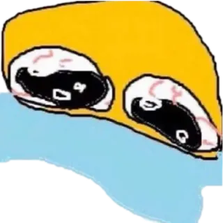 😩 e7e8fb7d Meme, Used-Look, Weinend, Emoji, Lustig, Ausdruck, Stress whatsapp sticker