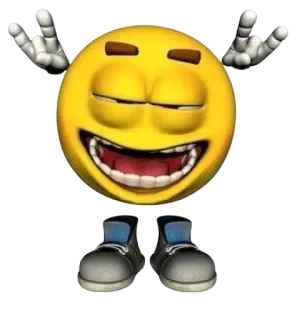 😂 070209e0 表情符号, 快乐, 笑脸, 卡通 telegram sticker