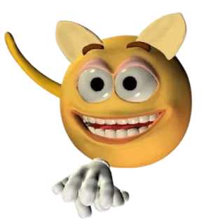 😺 5257343f 表情符号, 搞笑, 表情包, 表情, 卡通 telegram sticker