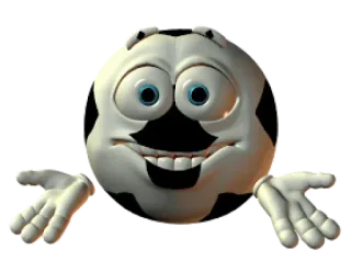 😲 6ae024b0 足球, 表情符号, 人物, 运动 telegram sticker