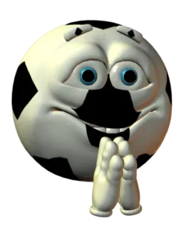 🎲 70b8717c 足球, 表情符号, 卡通, 手, 快乐, 运动 telegram sticker