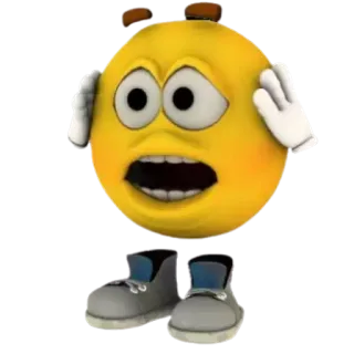 😱 89cc8cd1 表情符号, 害怕, 震惊, 卡通, 表情, 表达 telegram sticker