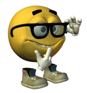 🥽 8ad3f4fe 表情符号, 中指, 冒犯, 卡通 telegram sticker