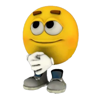 🤓 baa4a640 表情符号, 思考, 沉思, 表情, 情感, 脸, 手 telegram sticker