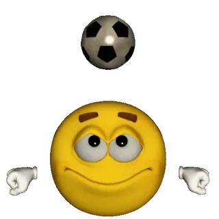 ⚽️ 1c9c53b1 emoji, soccer, ball, yellow, funny telegram sticker