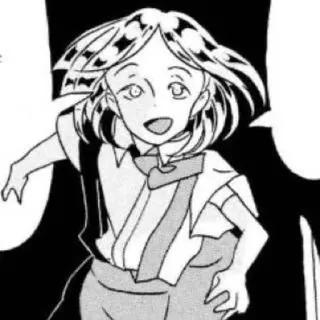 ☀️ 11318d63 Anime, Mangá, Personagem, sorrindo, Arte, Ilustração telegram sticker