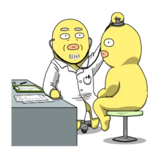 Yellow Me @tikelku whatsapp stickers