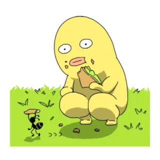 Yellow Me @tikelku telegram stickers