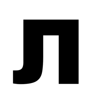 🖕 b48ef10c letter, symbool, abstract, zwart, vorm, alfabet telegram sticker