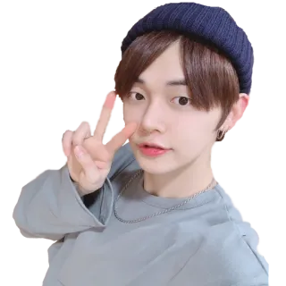 ✌️ 132fab11 คน, ผู้ชาย, วัยรุ่น, หมวก, ลำลอง, ภาพเหมือน telegram sticker