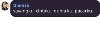 ❤️ 5268ad7b sayangku, cintaku, dunia ku, pacarku . whatsapp sticker