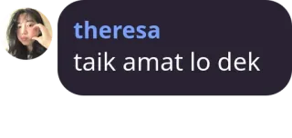 😵 ad9adbb1 taik amat lo dek whatsapp sticker