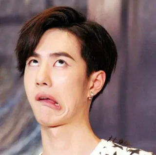 🤍 023615d0 person, gesichtsausdruck, porträt, mann, lustiges gesicht telegram sticker