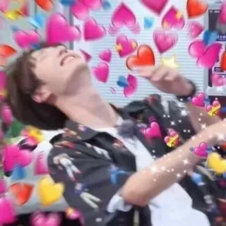 🤍 1c4eabd0 Herzen, Liebe, Freude, Person, glücklich, Feier telegram sticker