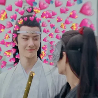 🤍 e68f8e60 Liebe, Romantik, Herzen, Zuneigung, lächeln telegram sticker