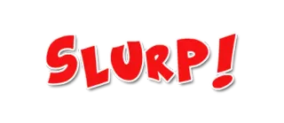 💋 320bf128 SLURP! Sorber, Efecto de sonido, Onomatopeya telegram sticker