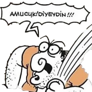 👊 c062adab AMUCUK! DİYEYDİN!!! telegram sticker
