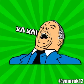 😂 373767e1 XA XA! cười, meme, hài hước, hoạt hình, hài, trò đùa telegram sticker