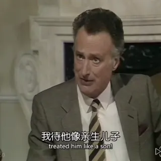 🤱 13bbc902 我待他像亲生儿子 treated him like a son! telegram sticker