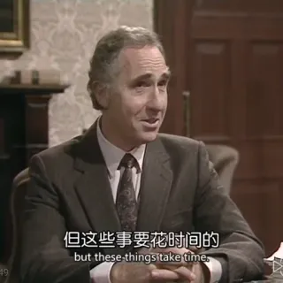 😱 9b6c0ad7 但这些事要花时间的
but these things take time 男, 話す, 座る, 屋内 telegram sticker